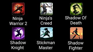 NINJA Games - Ninja's Creed, Ninja Warrior 2, Shadow Of Death, Stickman Master, Shadow Fighter screenshot 3