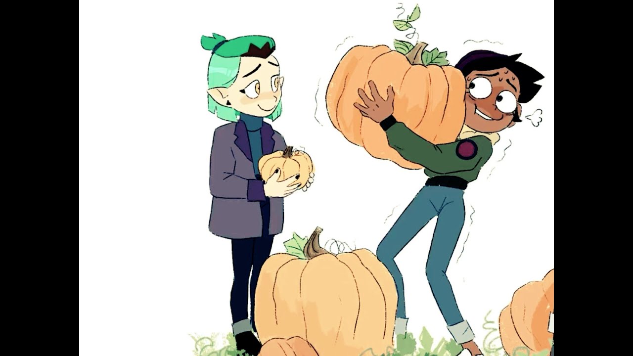 Owl House Comic Dub - Pumpkin picking - YouTube