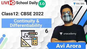 Class 12 | Continuity & Differentiability-6 | Logarithmic Differentiation | CBSE 2022 | Avi Arora