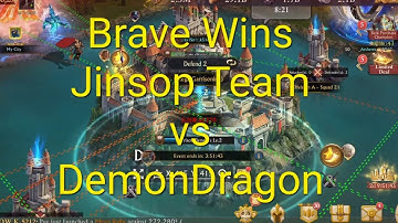 King of Avalon Brave Wins Jinsop Team vs DemonDragon | 5164-5212-5218 vs 5089-5125-5220 | DB7