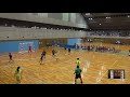 6日 ハンドボール女子 国体記念体育館Cコート 今治東×小林秀峰 2回戦 1