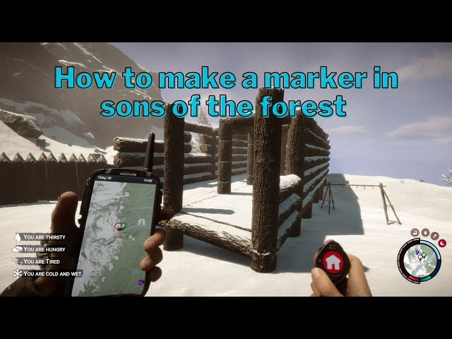 Sons of the Forest: How To Place Map Markers - Cultured Vultures