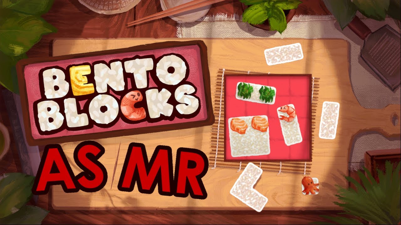 Cute & Cosy Bento Box Making ~ Bento Blocks ASMR (close male ear to ear whispers)