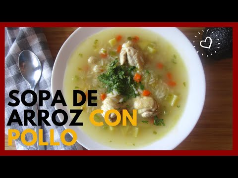 Video: Sopa De Arroz Con Pollo