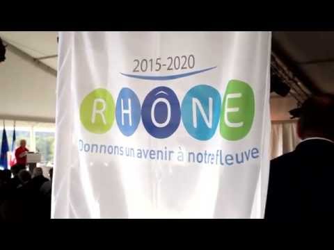 Signature du PLAN RHÔNE 2015-2020 à Rochemaure - 30 octobre 2015