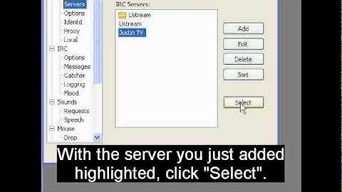 Justin.TV mIRC Tutorial - TheSpeedGamers