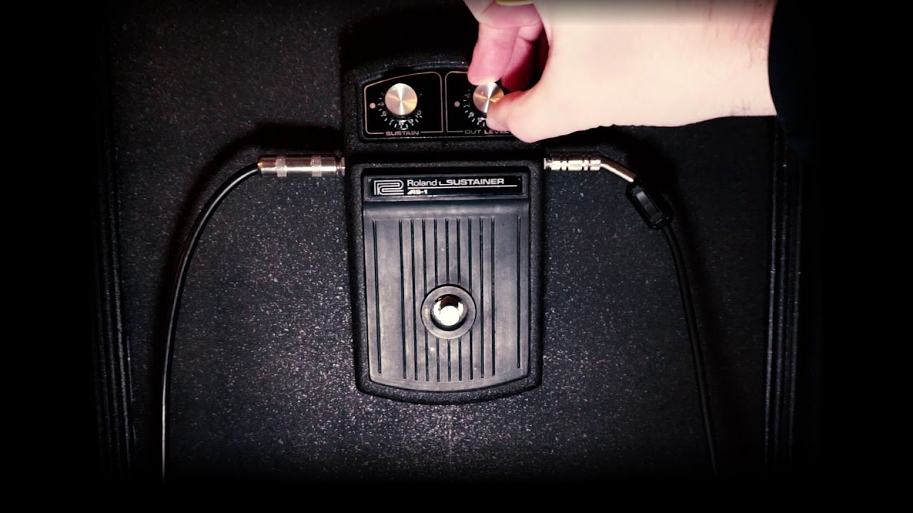 Roland AS-1 Sustainer Pedal - YouTube