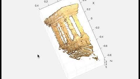 3D Point Cloud Reconstruction of a Temple