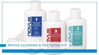 Novus 7100 NOVUS Plastic Polish Kit