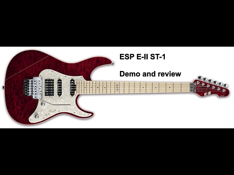 ESP E-II ST-1 demo Kemper profile ENGL Fireball amp Duncan pickups