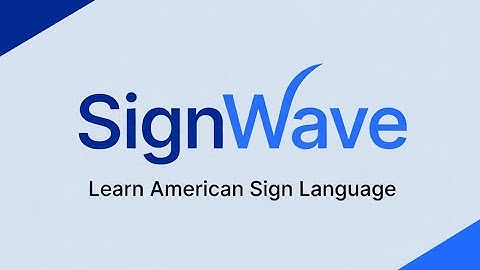 SignWave Demo