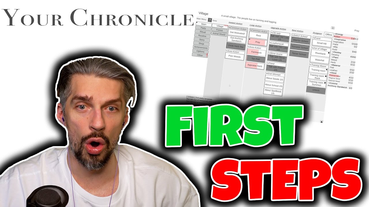 Fresh Start - Getting through the Riverbank [Your Chronicle] Playthrough Part 1