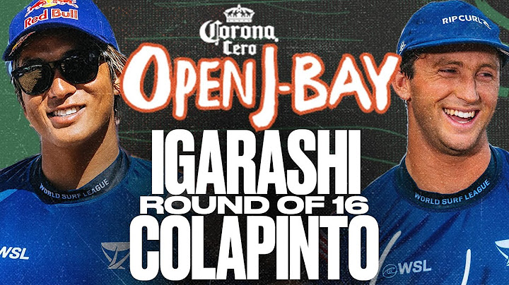 Kanoa Igarashi vs Crosby Colapinto | Corona Cero Open J-Bay 2025 - Round of 16
