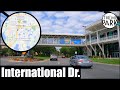 Driving down International Drive in Orlando Florida 2021 in 4K from Vineland Premium Outlet Mall