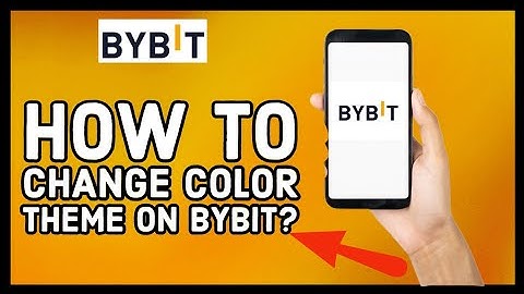 How to Change Color Theme on Bybit?