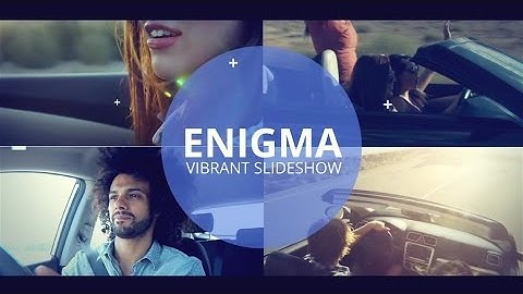 ENIGMA - After Effects Template - Vibrant Slideshow