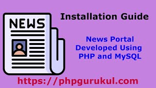 News Portal Project using PHP and MySQL - Installation Guide Last Updated at 03 March 2024 screenshot 1