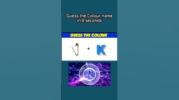 Guess the colour name  | guess | guessing | quiz riddles #guess #shorts #shortsvideo