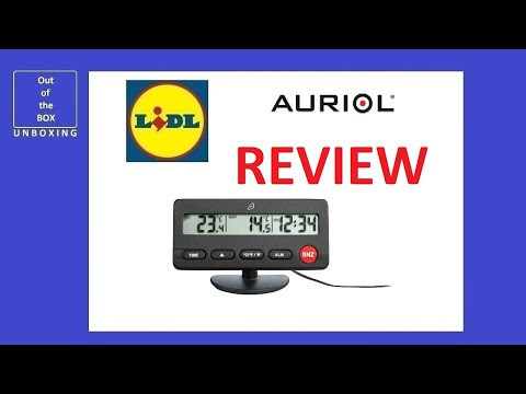 +70 YouTube or no.: °C HG05685 - Auriol Thermometer Digital Model IP44 (Lidl REVIEW °F) -50