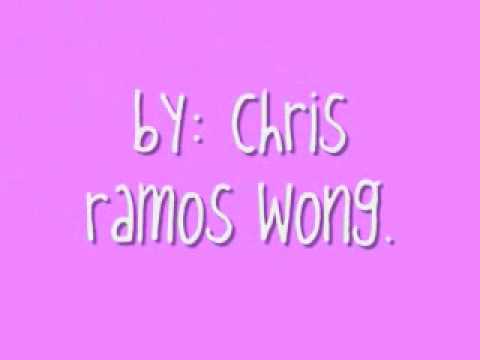 the break up song - chris ramos wong.