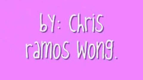 the break up song - chris ramos wong.
