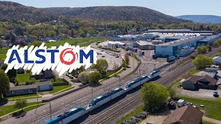 New Amtrak Acela Trains being made at Alstom