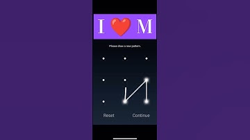 Pattern of IM love ❤️❤️❤️... #love #patternlock #couples #lock #lovelocks #screenlock