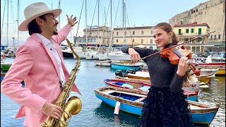 Nothing's Gonna Change My Love For You - Karolina Protsenko & Daniele Vitale | Violin & Sax Cover Resimi