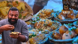 Buttermilk vada and other Cuttack food - Dahibara, Chakuli pitha, Cuttack Mixture, Ghee Tea