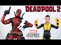 Marvel legends DEADPOOL & NEGASONIC TEENAGE WARHEAD 2-pack movie Action Figure Review Toys e Travels