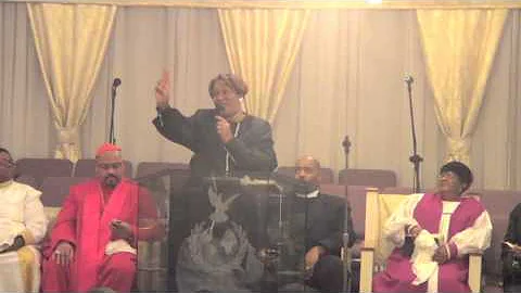 Dr. Bernice Williams speaks for Pastoral Installat...
