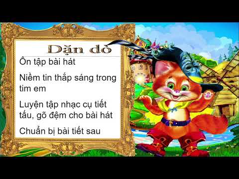 Chủ đề 3 - tiết 2: nhạc cụ tiết tấu