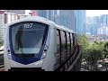 Bombardier Innovia Metro 300 KLAV27/1 Set 97 arriving Bangsar station