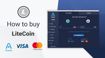 How to buy Litecoin (LTC) on Atomic Wallet