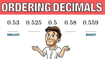 Ordering Decimals // How To Order Decimals