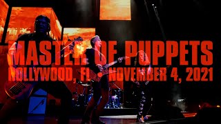 Vignette de la vidéo "Metallica: Master of Puppets (Hollywood, FL - November 4, 2021)"