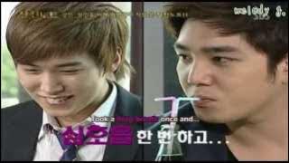 Super Junior's Funny Moment with Kangin & Sungmin (Eng/Esp)