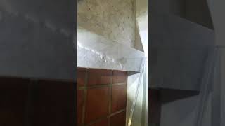 Shower curb mistake