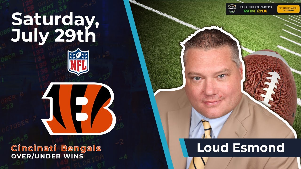 Free NFL Betting Pick: Bengals over/under wins, Loud Esmond