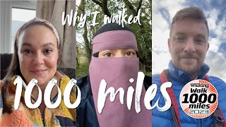 Why I walked 1000 miles in 12 months – and how it changed my life!