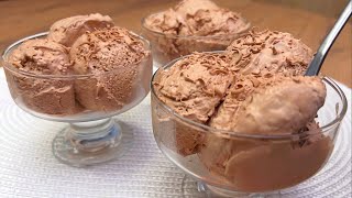 Don't buy ice cream in the store! The best chocolate ice cream recipe! The taste will surprise you!