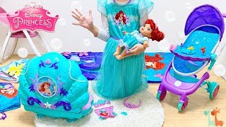 アリエル ベビーカー お世話セット 赤ちゃん ディズニー / Disney Ariel Stroller with Vanity Playset