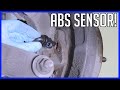 How to Replace ABS Wheel Speed Sensor - EASY!
