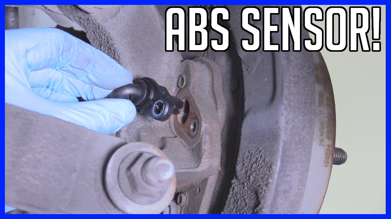 How to Replace ABS Wheel Speed Sensor - EASY! 