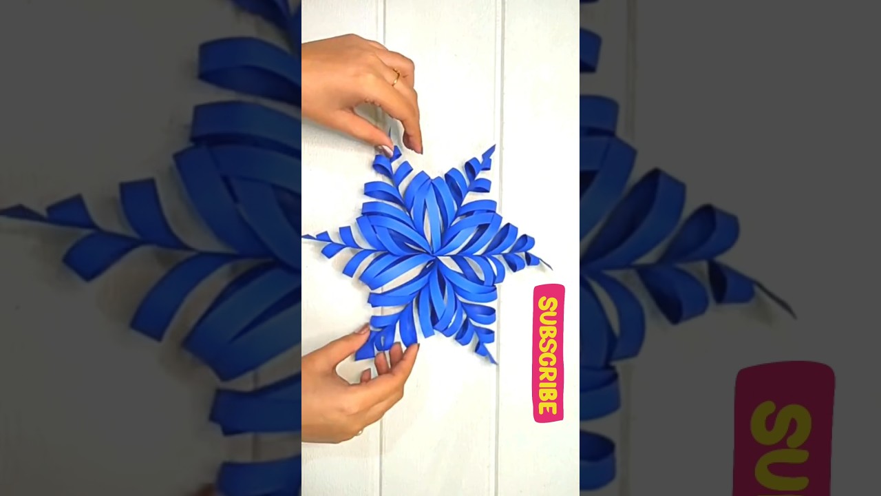 Beautiful Christmas star ✨✴️ making , how to make christmas stars 