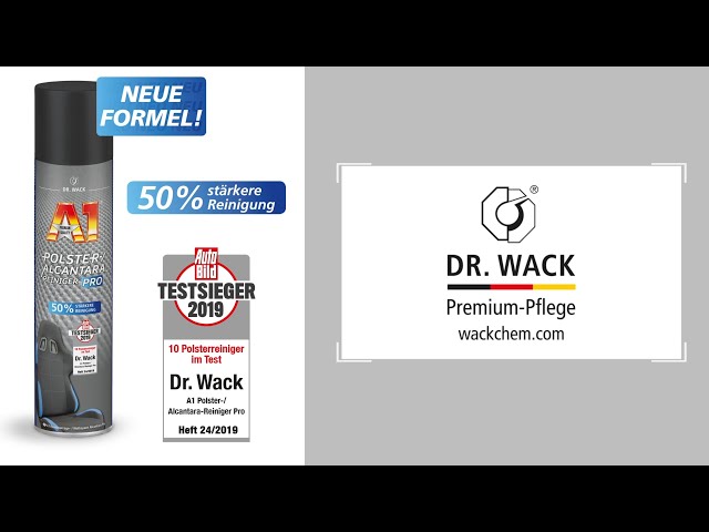 A1 Polster-/Alcantara Reiniger Pro – Dr. O.K. Wack Chemie GmbH