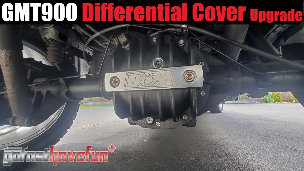 Check out my Amazon storefront https://www.amazon.com/shop/anthonyj350

Want to beef up your GM 10 Bolt and not spend a ton of money? Look into B&M's aluminum differential cover. It will work on 10 bolt axles with 8.2", 8.5" and 8.6" ring gear, add more strength and add heat dissipation being cast aluminum with heat sink fins. The cover also have bear cap load bolts like T/A Performance covers and the inside of the cover is curved to allow proper movement of fluid.

#GMT900 #Silverado #Sierra #B&M

Subscribe for more automotive tips!: http://bit.ly/sub2anthonyJ350
Watch my most popular uploads!: http://bit.ly/anthonyJ350howto

Website: http://gofasthavefun.ca
PATREON: https://www.patreon.com/GOFASTHAVEFUN
Instagram: https://www.instagram.com/anthonyj350
Twitter: https://twitter.com/AnthonyJ350
Facebook: https://www.facebook.com/AJ350
Shop: https://www.amazon.com/shop/anthonyj350
E-Mail: info@gofasthavefun.ca 

T-Shirt: https://teespring.com/en-GB/AnthonyJ350originalTEE#pid=46&cid=2742&sid=front

Music available -  http://www.jinglepunks.com & http://www.epidemicsound.com
Intro - "Racing Hearts'" - Martin Landh
Outro - "I just can't change my Emotions" - Basixx
           - "It's Gonna Be Alright" - Basixx
About AnthonyJ350

I am a Mobile Electronics Certified Professional 12 Volt Installer (MECP Certified), Business Management Graduate (KPU), with a Professional Driver's License and a genuine automotive enthusiast who loves working on vehicles and I want to share my experiences with you.  The goal is to help other people who can hopefully learn from my unique outlook towards vehicles, experiences and working practices.

Please feel free to ask questions or give feedback either in the comments or e-mail me.

New videos every week.
Please check out official web site (http://www.gofasthavefun.ca) for our disclaimer as we are not professional mechanics but experienced automotive enthusiasts sharing our experiences and providing entertainment content.

 Go Fast Have Fun provides the content in this video, for information and entertainment purposes only. 
The information in this Video presents guidelines to help vehicle enthusiasts modify or repair their vehicles and to demonstrate what car culture is all about. Go Fast Have Fun make no representations or warranties of any kind, express or implied, about the completeness, accuracy, reliability, suitability or availability with respect to the Video or the information, products, services, or related graphics contained on the Video for any purpose. Any reliance you place on such information is therefore strictly at your own risk. Nothing presented should be relied upon you for your modification or repair plans for your vehicle and is not in any way professional mechanical advice. 
Go Fast Have Fun strongly recommends you consult with a professional automobile mechanic to ensure that any modification or repair plans for your vehicle are appropriate for your vehicle. 
In no event will we be liable for any loss or damage including without limitation, indirect or consequential loss or damage, or any loss or damage whatsoever arising from loss of data or profits arising out of, or in connection with, the use of this Video and the information presented within it.

Go Fast have Fun
Canada

1999-2018 Chevy Silverado & GMC Sierra B&M 71502 10 Bolt 8.6" rear Differential Cover | AnthonyJ350
https://youtu.be/ANX587KflDA

ANTHONYJ350
https://www.youtube.com/AnthonyJ350