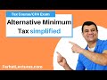 Alternative Minimum Tax simplified. Explained with example  CPA Exam REG. Income Tax Course