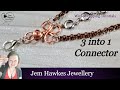 Wire Wrap Tutorial 3 Into 1 Jewellery Connector Jem Hawkes Jewellery Wire Wrap Tutorial 3 Into 1 Jewellery Connector Jem Hawkes Jewellery