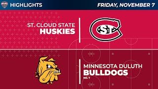 11-7-25 St. Cloud State at Minnesota Duluth Highlights